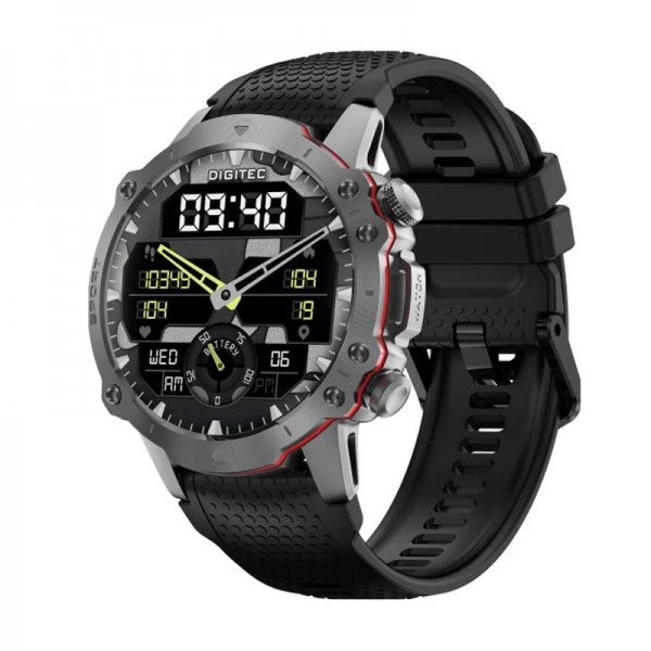 Digitec Hunter Black Smartwatch